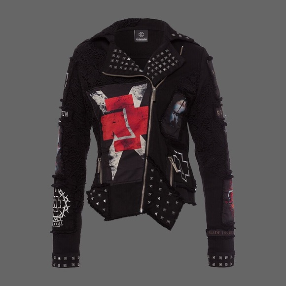 I.S.O- RAMMSTEIN Women ‘Metal Patches’ jacket 🤞🤞 - Picture 1 of 1